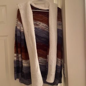 hoodie cardigan